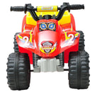 Quad Elettrico per Bambini 6V  Rosso e Giallo