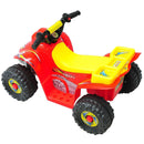 Quad Elettrico per Bambini 6V  Rosso e Giallo