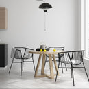 Stufa da Esterno Lampada Riscaldante Elettrica a Sospensione Led 1500W 