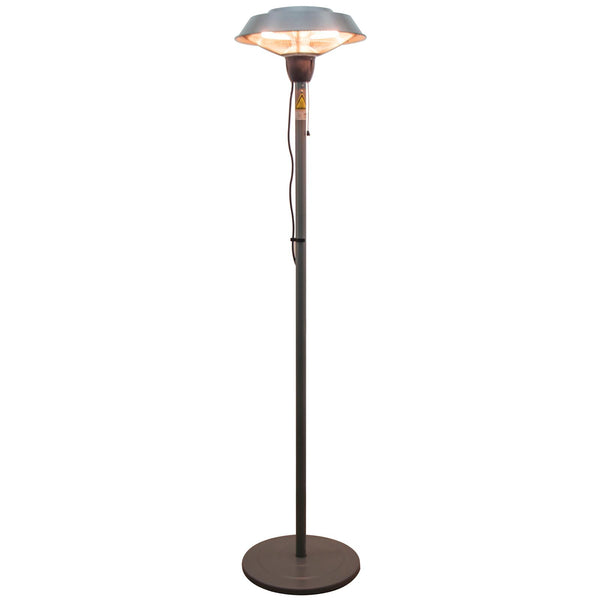 acquista Réchaud d'Extérieur Chauffage Electrique Champignon 1500W Etanche en Aluminium 200 cm