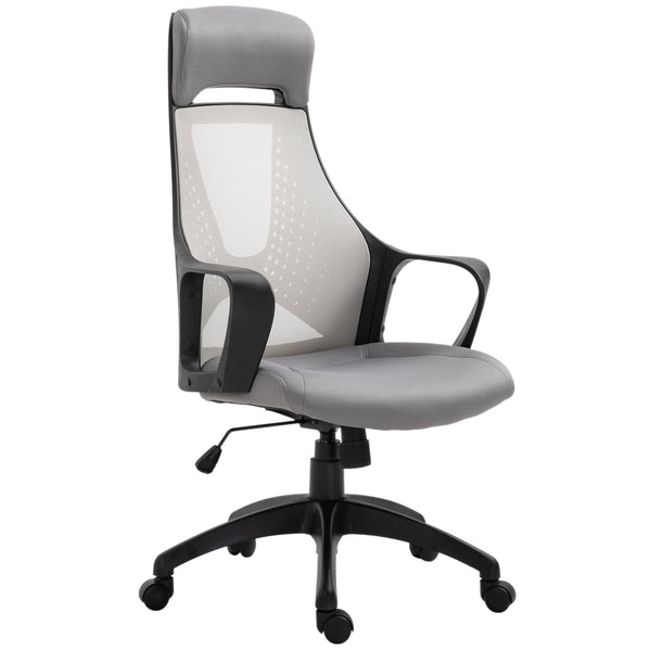 Chaise de Bureau Ergonomique Présidentielle Mesh avec Support Lombaire Gris online