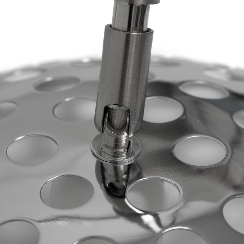 Lampada ad Arco con Stelo in Alluminio e Base in Marmo Rizzetti Nero