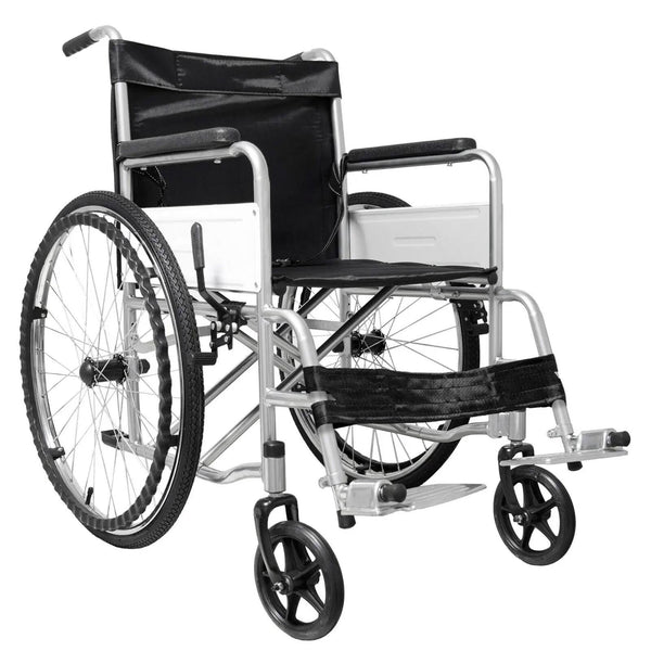 acquista Fauteuil roulant pliant autopropulsé en acier Rizzetti