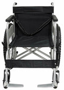 Sedia a Rotelle Pieghevole ad Auto Spinta in Acciaio Rizzetti 