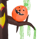 Decorazione Halloween Albero Gonfiabile 240 cm con LED 