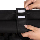 Scarpiera Salvaspazio 10 Ripiani 61,5x31x5x173,5 cm Rizzetti Nera