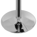 Set 2 Sgabelli Alti in Similpelle Imbottita Rizzetti Anshar Neri