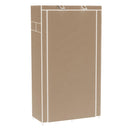 Scarpiera Salvaspazio 10 Ripiani 88x28x160 cm Rizzetti Marrone