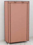 Scarpiera Salvaspazio 7 Ripiani 60x30x126 cm Rizzetti Marrone