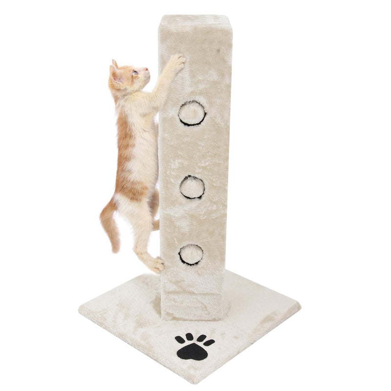 Albero Tiragraffi per Gatti H80 cm Rizzetti Dixie Bianco