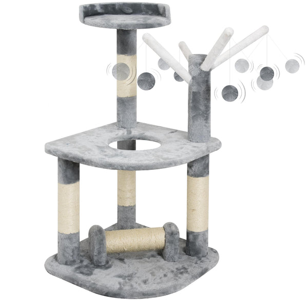 Arbre à chat pour chat H90 cm Rizzetti Ginger Grey sconto