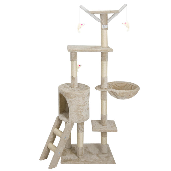 Arbre à chat pour chats H150 cm Rizzetti Matis Beige sconto