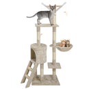 Albero Tiragraffi per Gatti H150 cm Rizzetti Matis Beige