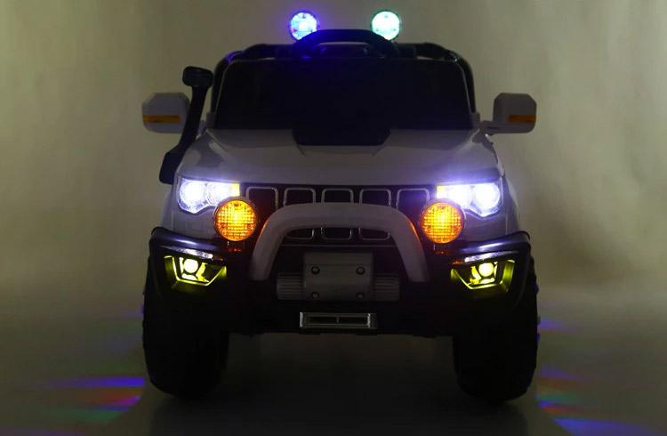 Macchina Elettrica per Bambini 2 Posti 12V Jepsen Fuoristrada 4x4 Rossa