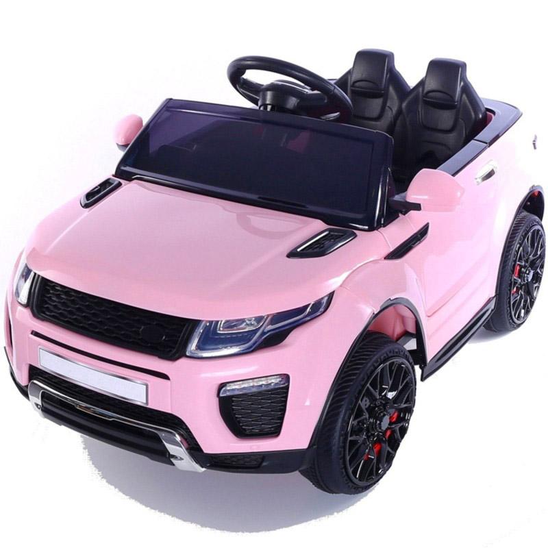 Macchina Elettrica per Bambini 2 Posti 12V Jepsen SUV Rosa