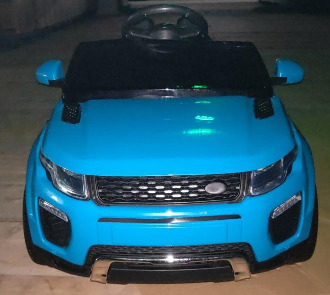 Macchina Elettrica per Bambini 2 Posti 12V Jepsen SUV Azzurra