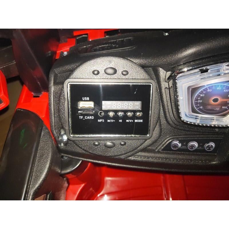 Macchina Elettrica per Bambini 2 Posti 12V Jepsen SUV Rossa