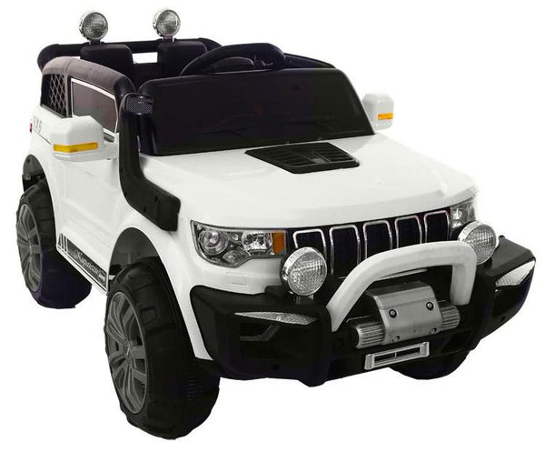 sconto Voiture Electrique Enfant 2 Places 12V Jepsen Off-Road 4x4 Blanc