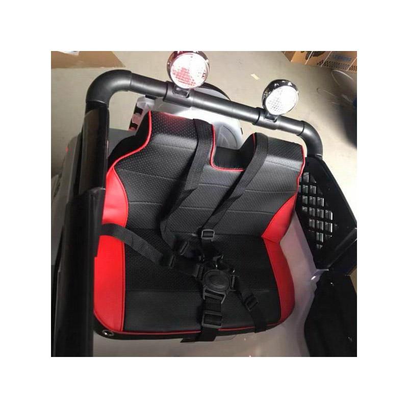 Macchina Elettrica per Bambini 2 Posti 12V Jepsen Fuoristrada 4x4 Bianco