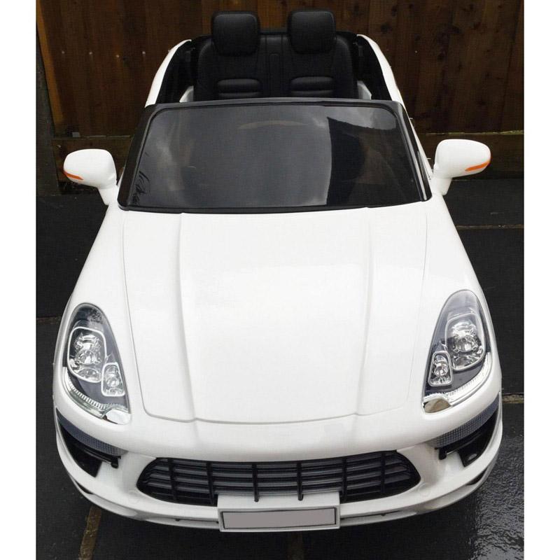 Macchina Elettrica per Bambini 2 Posti 12V Jepsen SUV Bianca