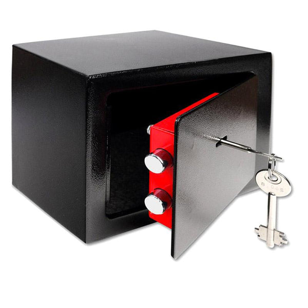 prezzo Armoire Coffre-Fort avec Clé 17x23x17 cm pour Hotel Casa Jepsen Noir