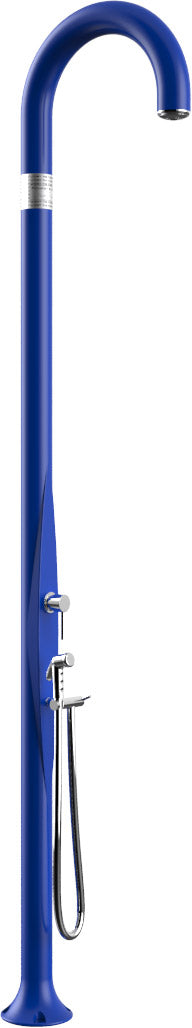 Doccia da Esterno Giardino Miscelatore e Doccetta Mobile Arkema Funny Yin Blu sconto