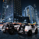 Macchina Elettrica Polizia per Bambini 6V  Police Bianca