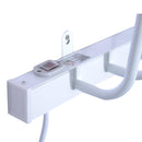 Asciuga Scarpe Elettrico da Parete 60W in Alluminio  Bianco