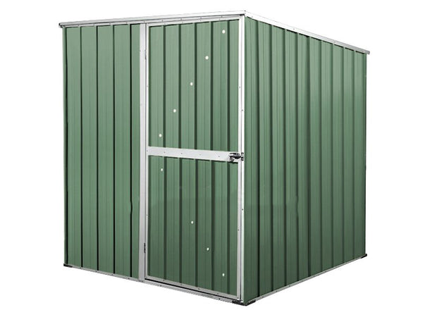 online Cabane de jardin en tôle d'acier porte-outils 175x185x192 cm Enaudi Vert