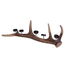 Portacandele in Resina 64x16x26cm Corna
