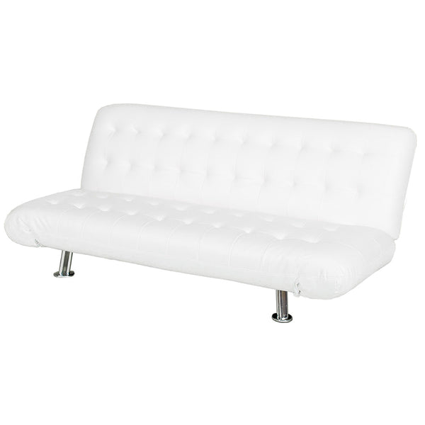 online Canapé-lit Zeus Prontoletto recouvert de similicuir blanc