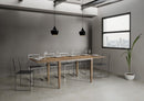 Tavolo Allungabile 120-240x90x78-80 cm Impero Libra Noce