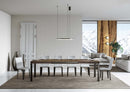  Tavolo Allungabile 140-224x80x77 cm Everyday Noce 