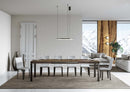  Tavolo Allungabile 140-224x80x77 cm Everyday Noce 