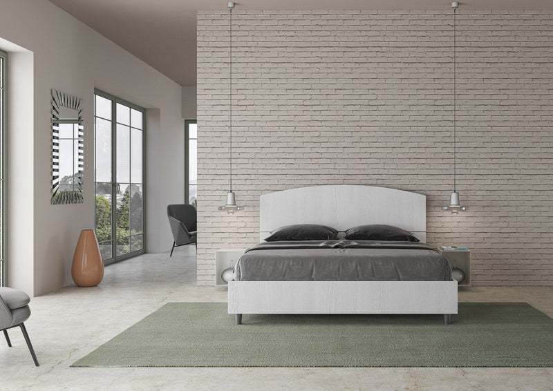 Letto Matrimoniale Dora Bianco Frassino Varie Misure