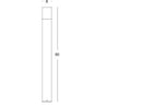 Lampada Palo da Giardino a LED 7W 4000K Sovil Alluminio