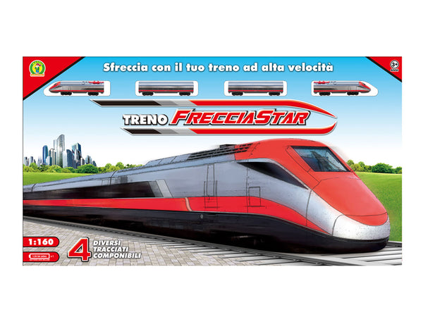 online Trenino Elettrico con Percorso Variabile 45x6x80 cm Freccia Star