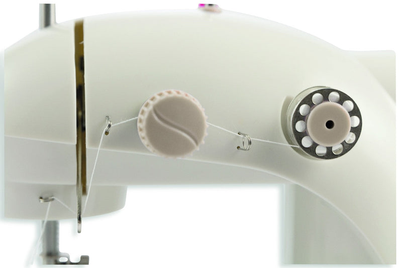 Mini Macchina per Cucire Portatile 5W Kooper Zig Zag Bianca
