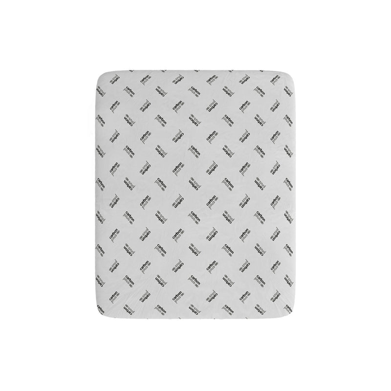 Coprimaterasso Elasticizzato in Poliestere Grigio Chiaro Varie Misure