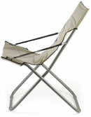 Sedia Sdraio Canapone Pieghevole in Oxford 600D Soriani Panama Avorio