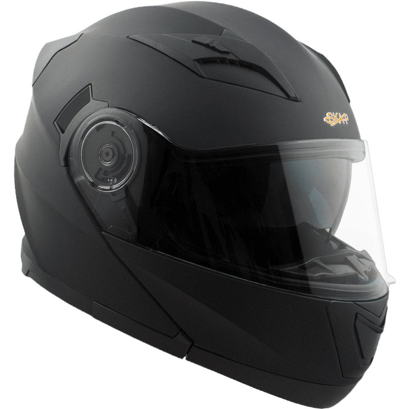 Casco Modulare per Moto Scooter SKA-P 5 XH Road Nero Gommato
