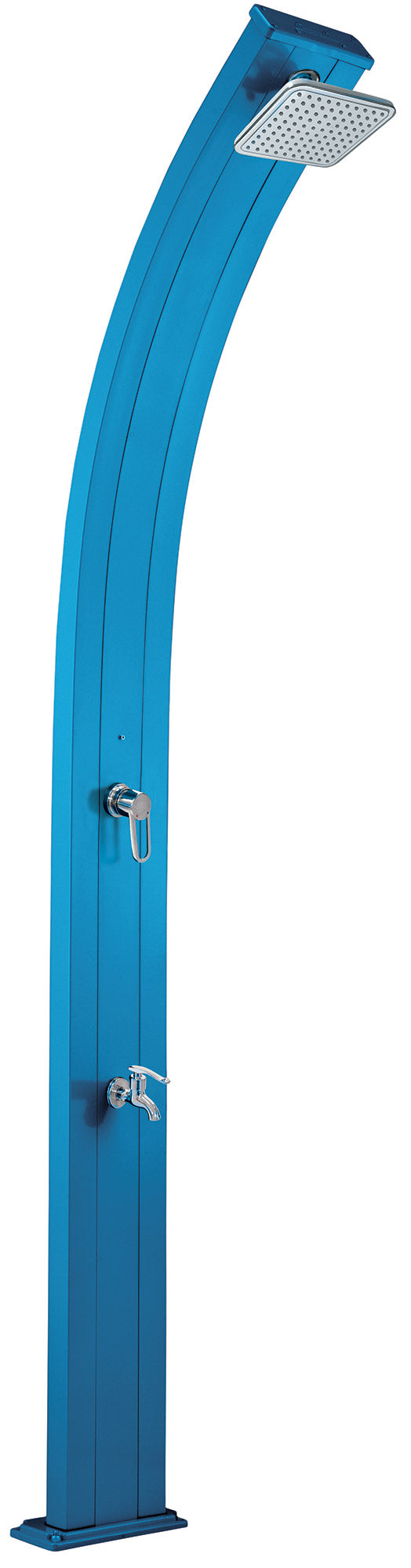 prezzo Douche Solaire de Jardin 30L Bleu Mitigeur et Lave pieds