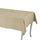 Nappe rectangulaire 140x240 cm en coton 180 g/m² Juliette Beige