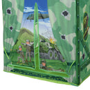 Tenda Casetta per Bambini 93x69x103 cm  Mimetica Verde