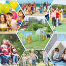 Tunnel 3 in 1 Gioco per Bambini 230x74x93 cm 