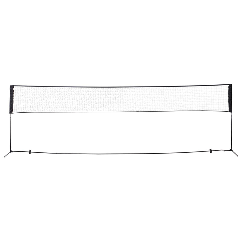 Rete per Pallavolo Tennis Portatile 5x1,3x1,58 m  Nera