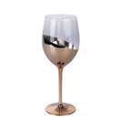 Set 4 Calici Chic Metallic Finish in Vetro VdE Tivoli 1996 