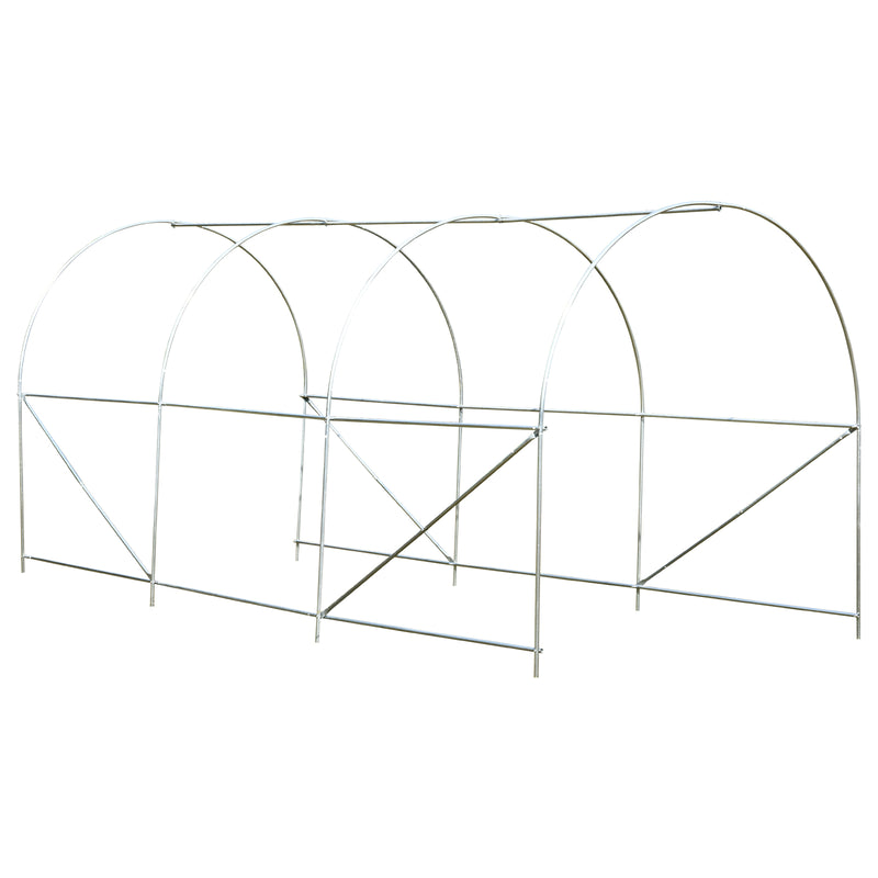 Serra da Giardino a Tunnel per Coltivazione Piante in PE 4x2x2 m 