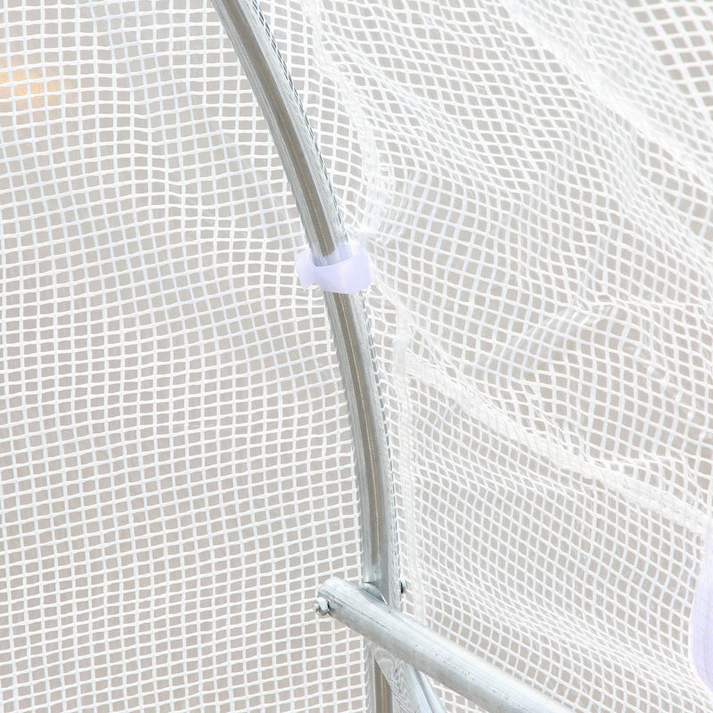 Serra da Giardino a Tunnel per Coltivazione Piante in PE 4x2x2 m 