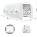 Serra da Giardino a Tunnel per Coltivazione Piante in PE 5x2x2 m 